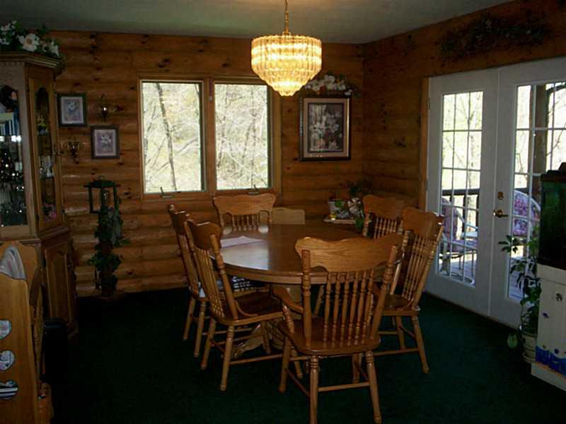 233 Davis Road Aliquippa, PA 15001 - Photo 6 of 14 Dining Room. dining room with french doors out to the deck