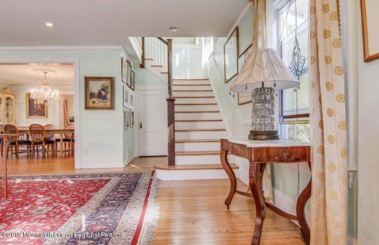 102 Lake Drive Allenhurst, NJ 07711 - Photo 4 of 14 a view of entryway with livingroom and wooden floor