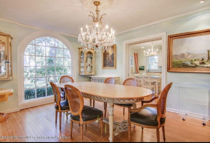 102 Lake Drive Allenhurst, NJ 07711 - Photo 5 of 14 a view of a dining room with furniture window and outside view