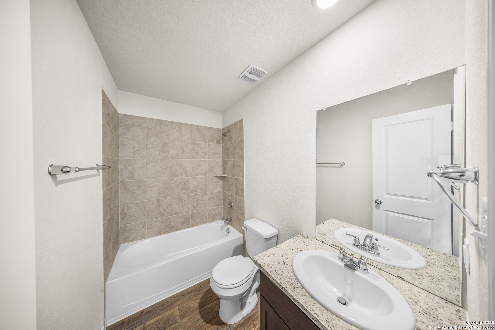 1023 Andean Emerald San Antonio, TX 78253 - Photo 19 of 19 a bathroom with a sink toilet and shower