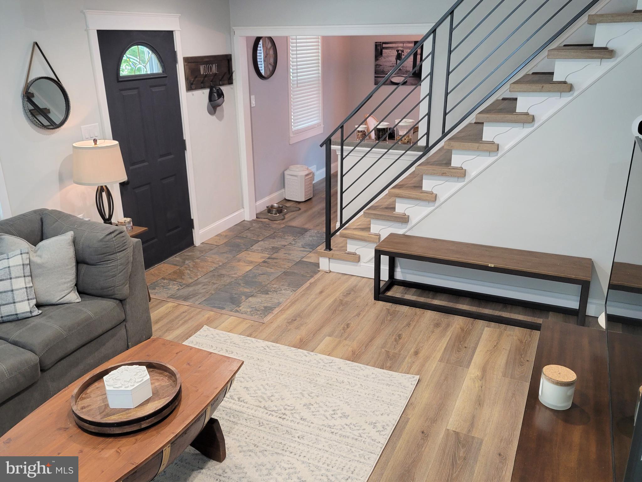 2212 Avon Road Ardmore, PA 19003 - Photo 5 of 23 a living room with furniture and a wooden floor