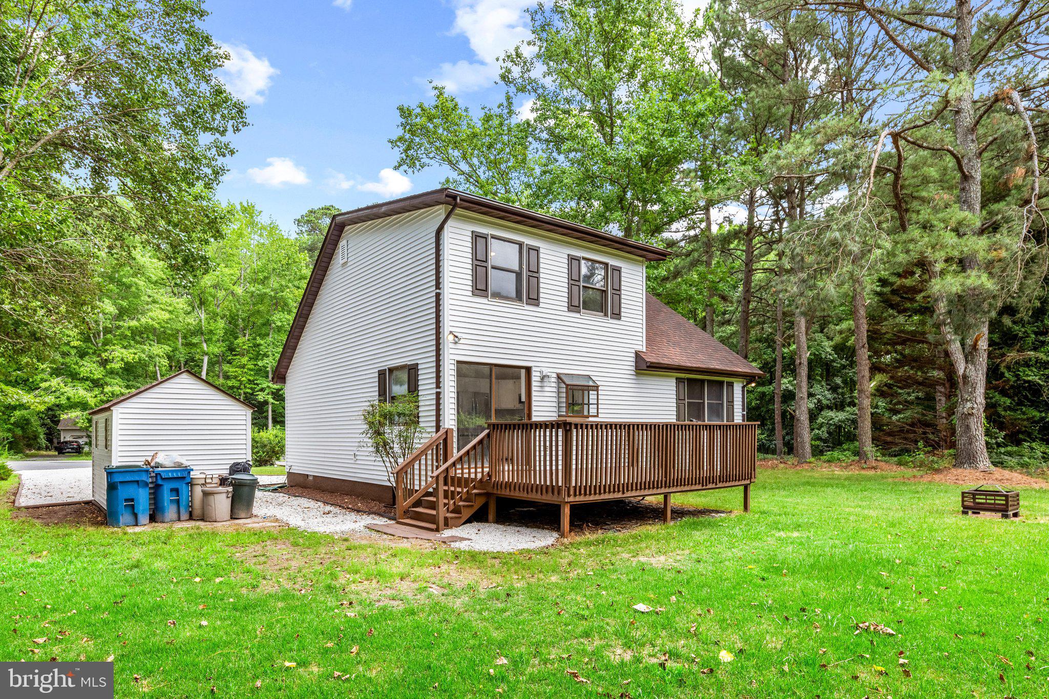 15 Raft Road Ocean Pines, MD 21811 - Photo 43 of 53 a view of a house with a yard and sitting area