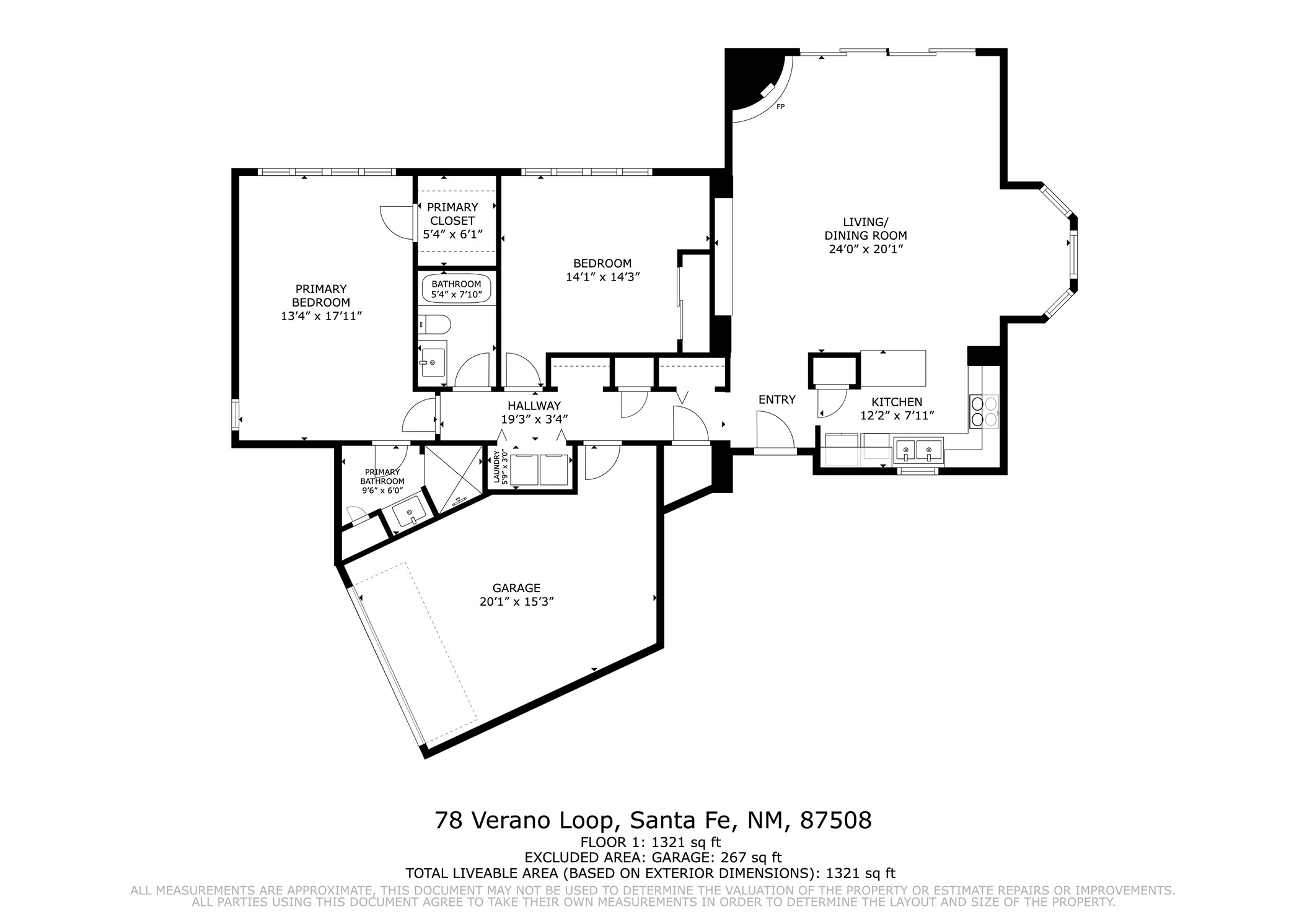78 Verano Loop Santa Fe, NM 87508 - Photo 59 of 59 Floor Plan