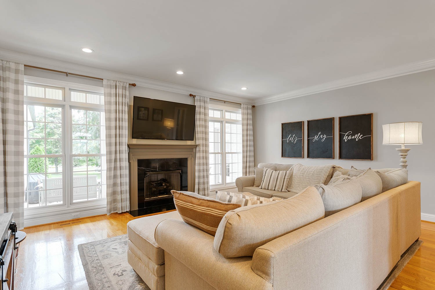 1479 Ridley Drive Franklin, TN 37064 - Photo 8 of 40 a living room with furniture and a fireplace