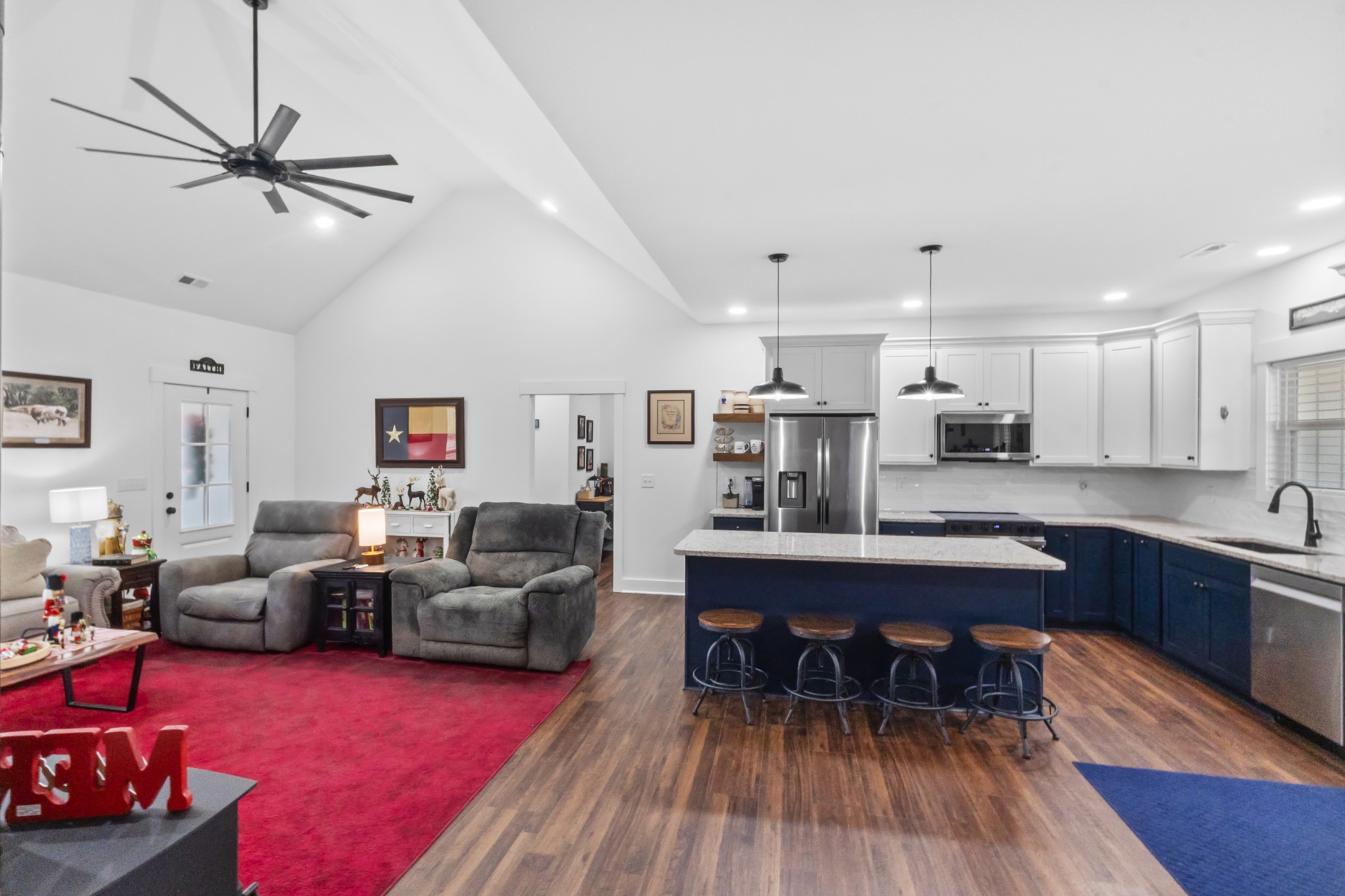 249 Claypool Road Bethpage, TN 37022 - Photo 11 of 53 a living room with furniture and a wooden floor