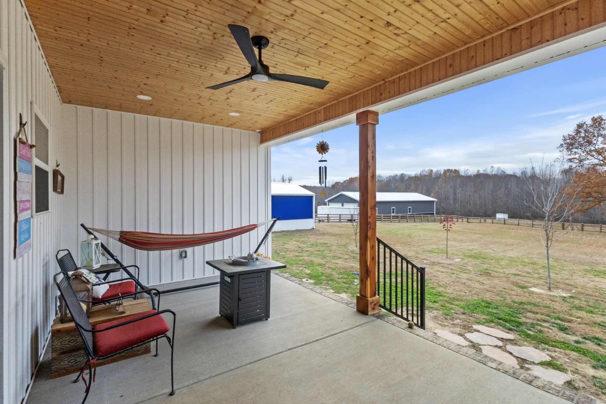 249 Claypool Road Bethpage, TN 37022 - Photo 44 of 53 a view of a balcony with lake view and a potted plant