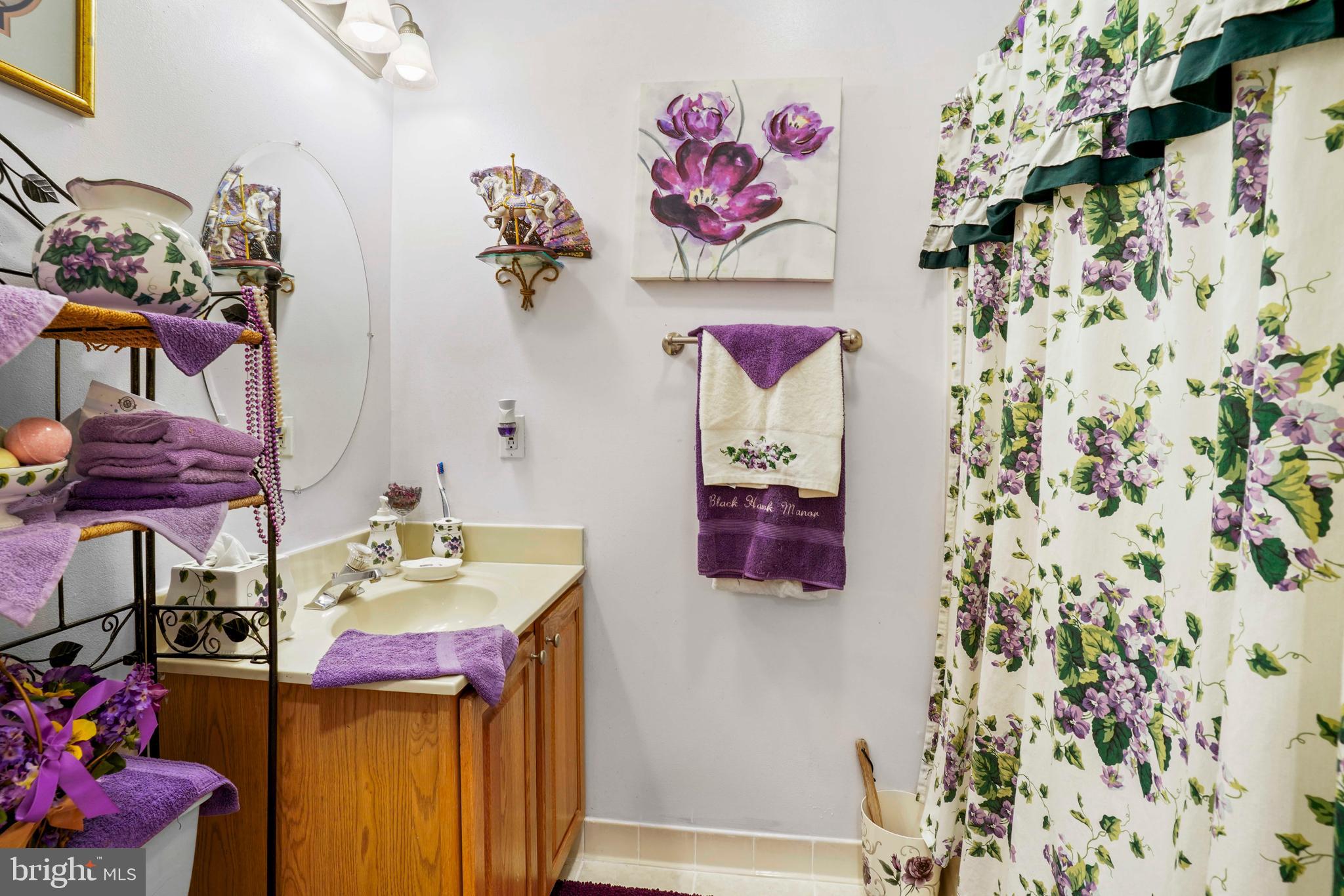 94 Friendship Road Friendship, MD 20758 - Photo 23 of 40 a room that has a bunch of flowers on it