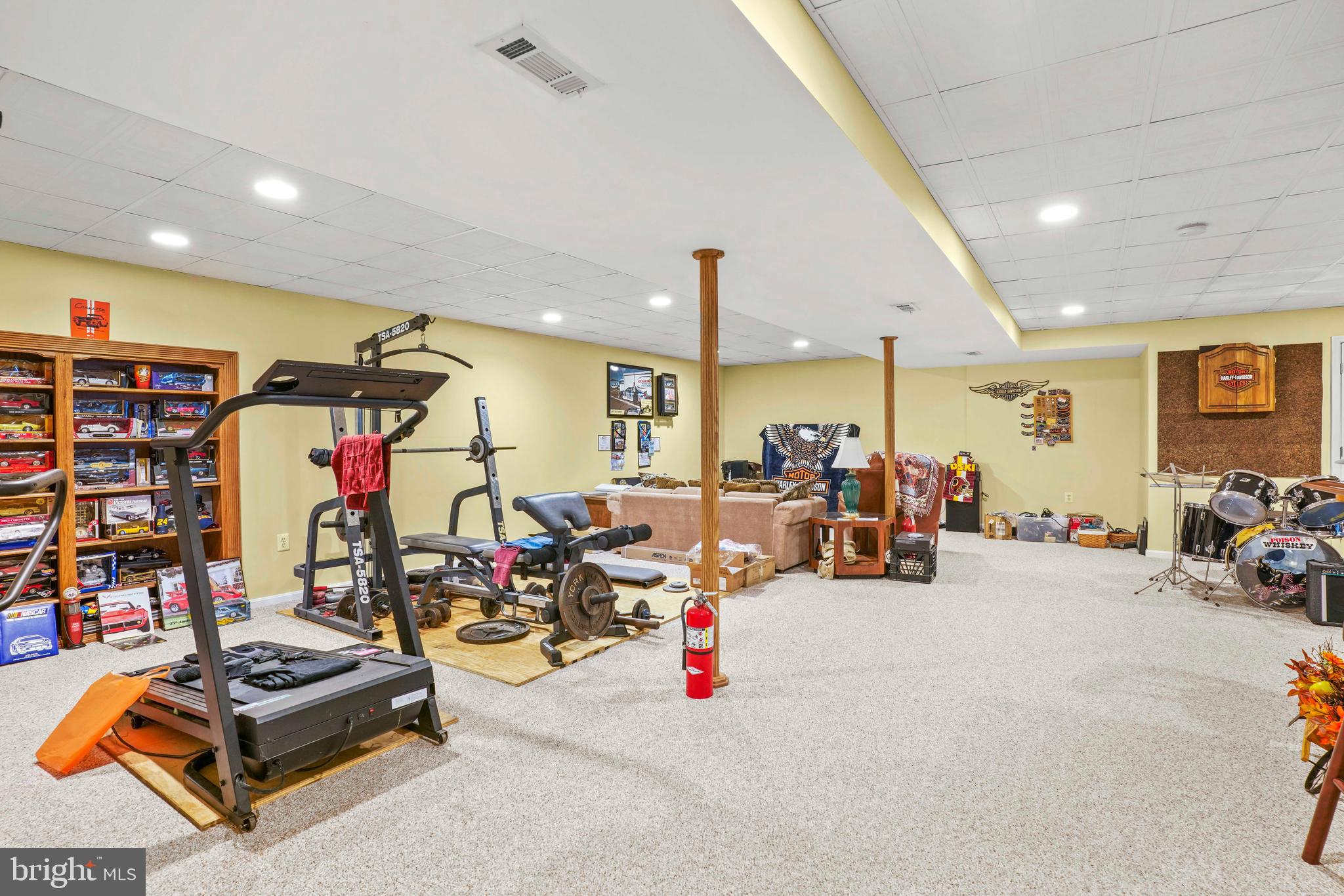 94 Friendship Road Friendship, MD 20758 - Photo 28 of 40 a view of a room with gym equipment