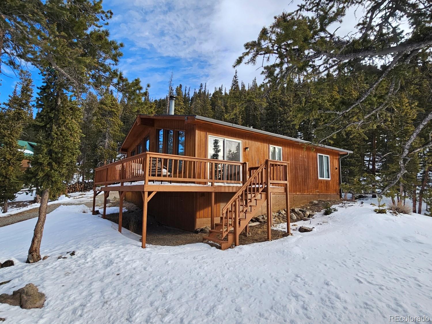 394 Co Road Fairplay, CO 80440 - Photo 12 of 46 a view of a house with a yard