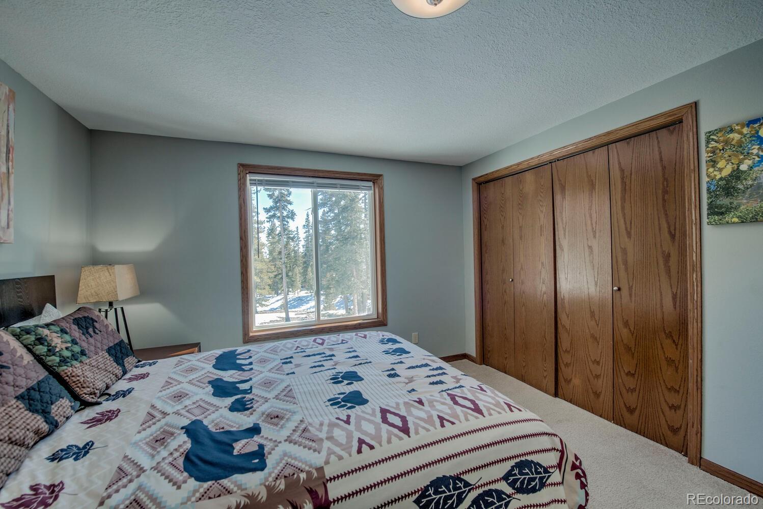394 Co Road Fairplay, CO 80440 - Photo 26 of 46 a bedroom with a bed and a window