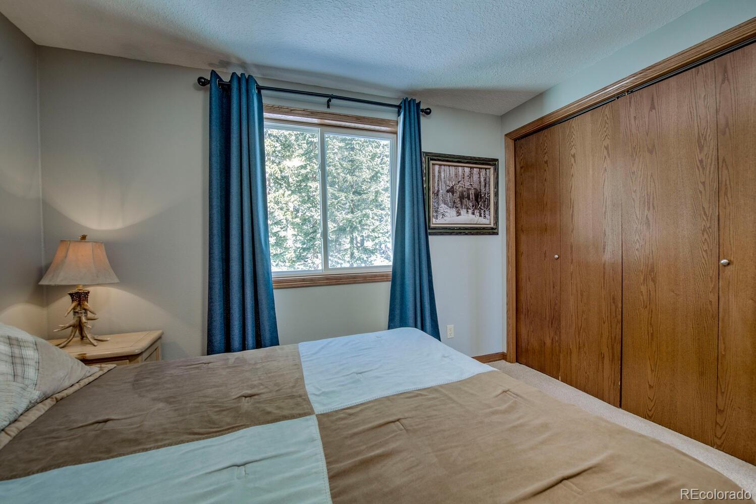 394 Co Road Fairplay, CO 80440 - Photo 29 of 46 a bedroom with a bed and a window