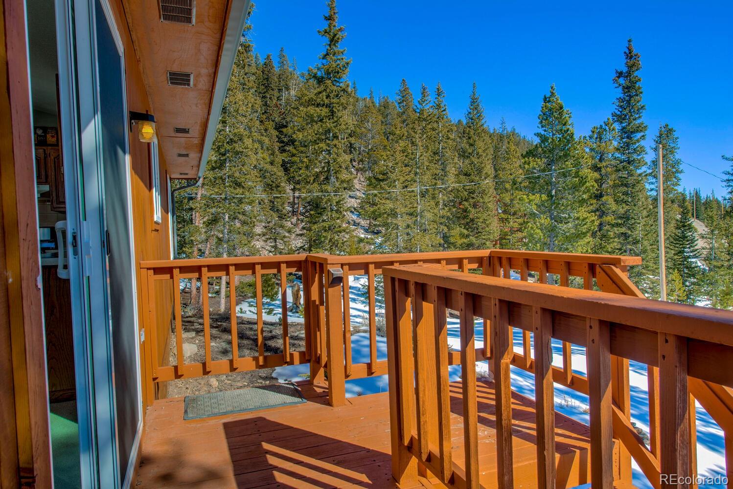 394 Co Road Fairplay, CO 80440 - Photo 41 of 46 a view of a balcony with an outdoor space