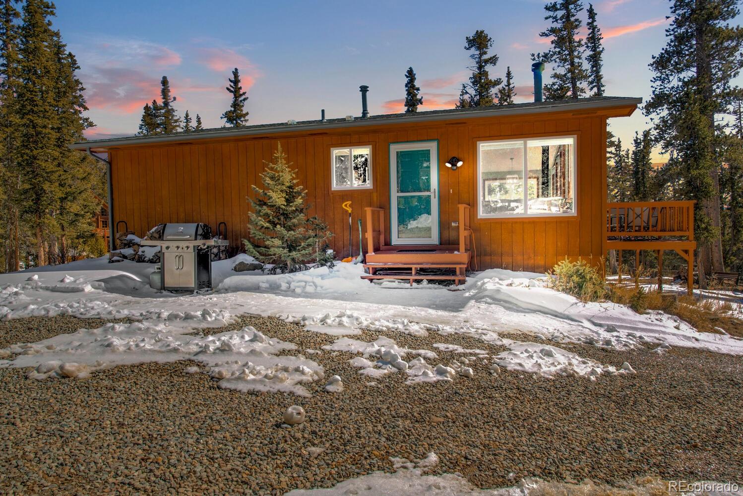 394 Co Road Fairplay, CO 80440 - Photo 45 of 46 a front view of a house with lots of stuff