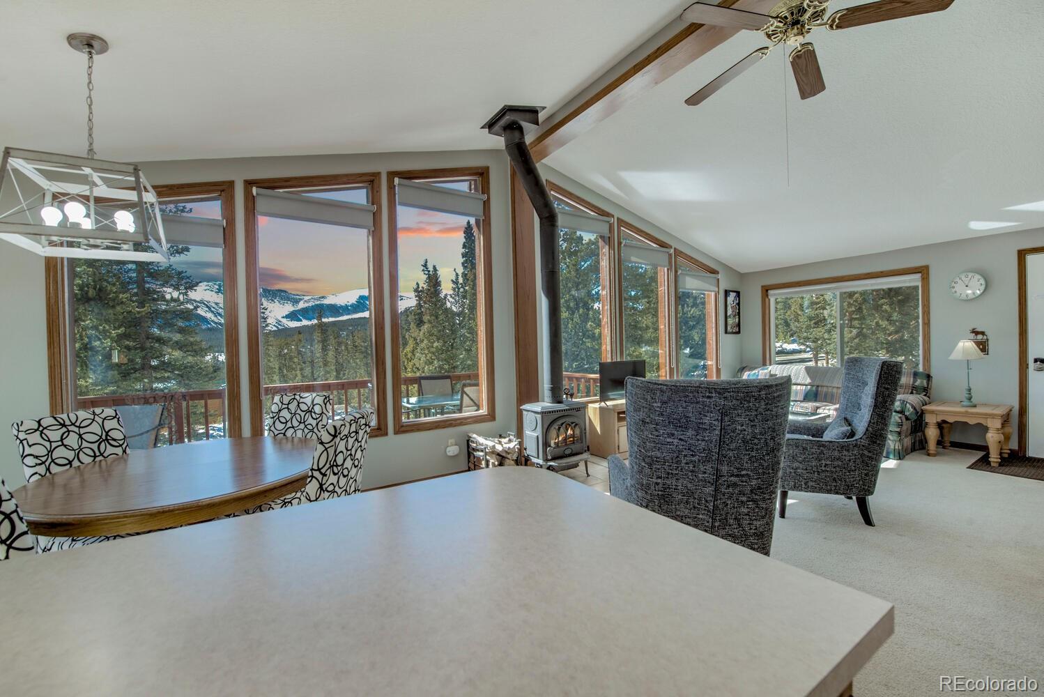 394 Co Road Fairplay, CO 80440 - Photo 9 of 46 a living room with furniture and a large window