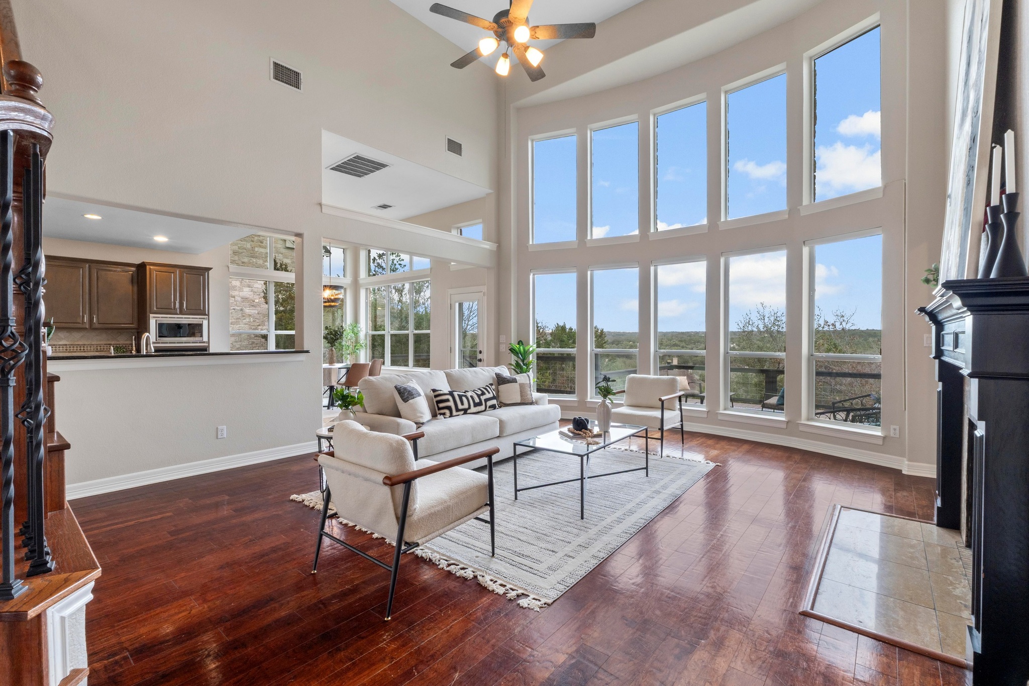 7204 Covered Bridge Drive Austin, TX 78736 - Photo 5 of 40 Take in the incredible view from the living area.