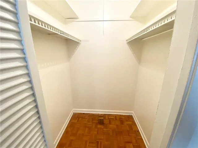 a view of a small space