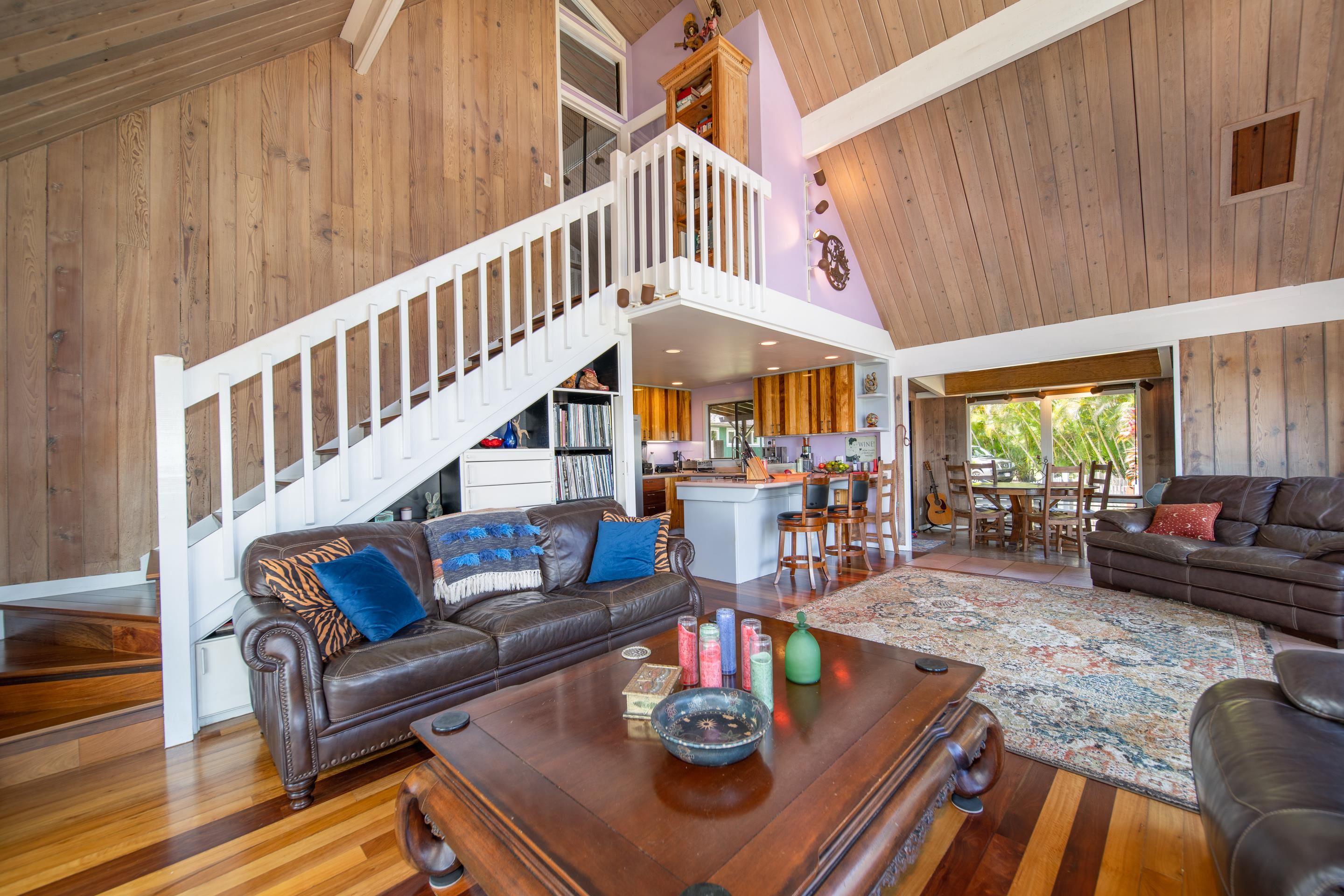 55 Oluolumau Place Haiku, HI 96708 - Photo 15 of 30 a living room with furniture and a table