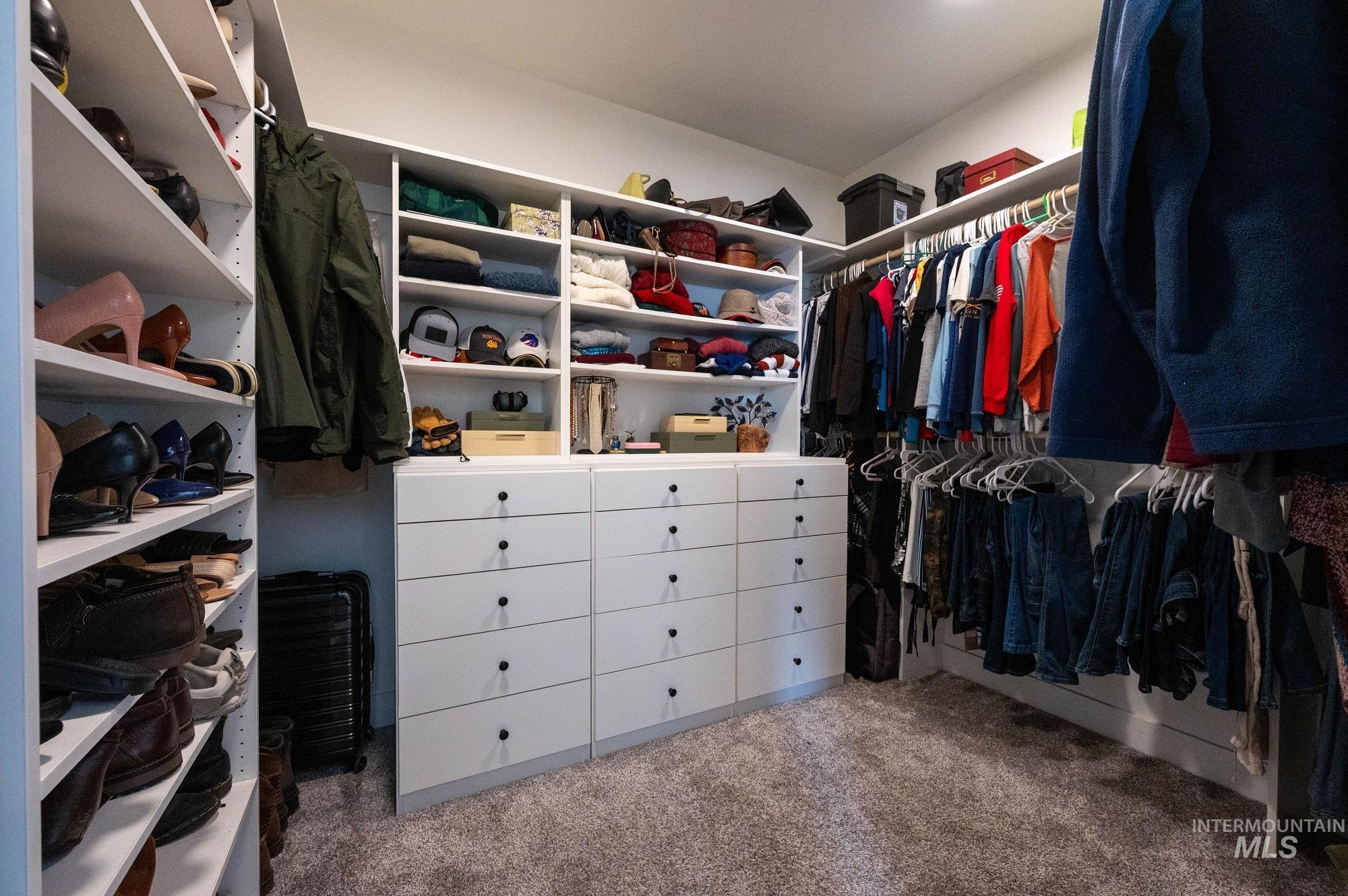 515 School Street Albion, ID 83311 - Photo 12 of 30 Walk in closet featuring light colored carpet