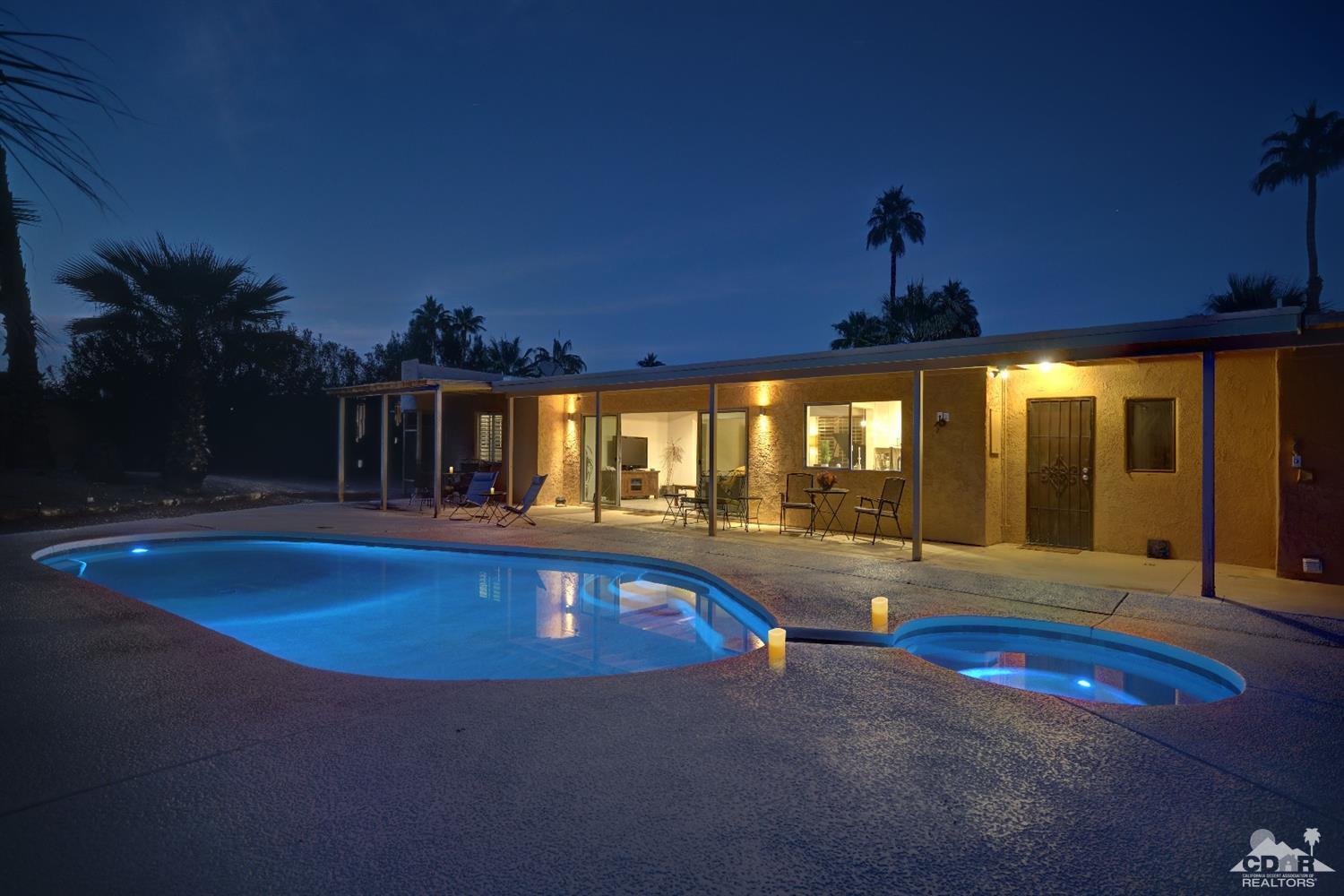 71417 Mirage Road Rancho Mirage, CA 92270 - Photo 8 of 25 a view of swimming pool with outdoor seating