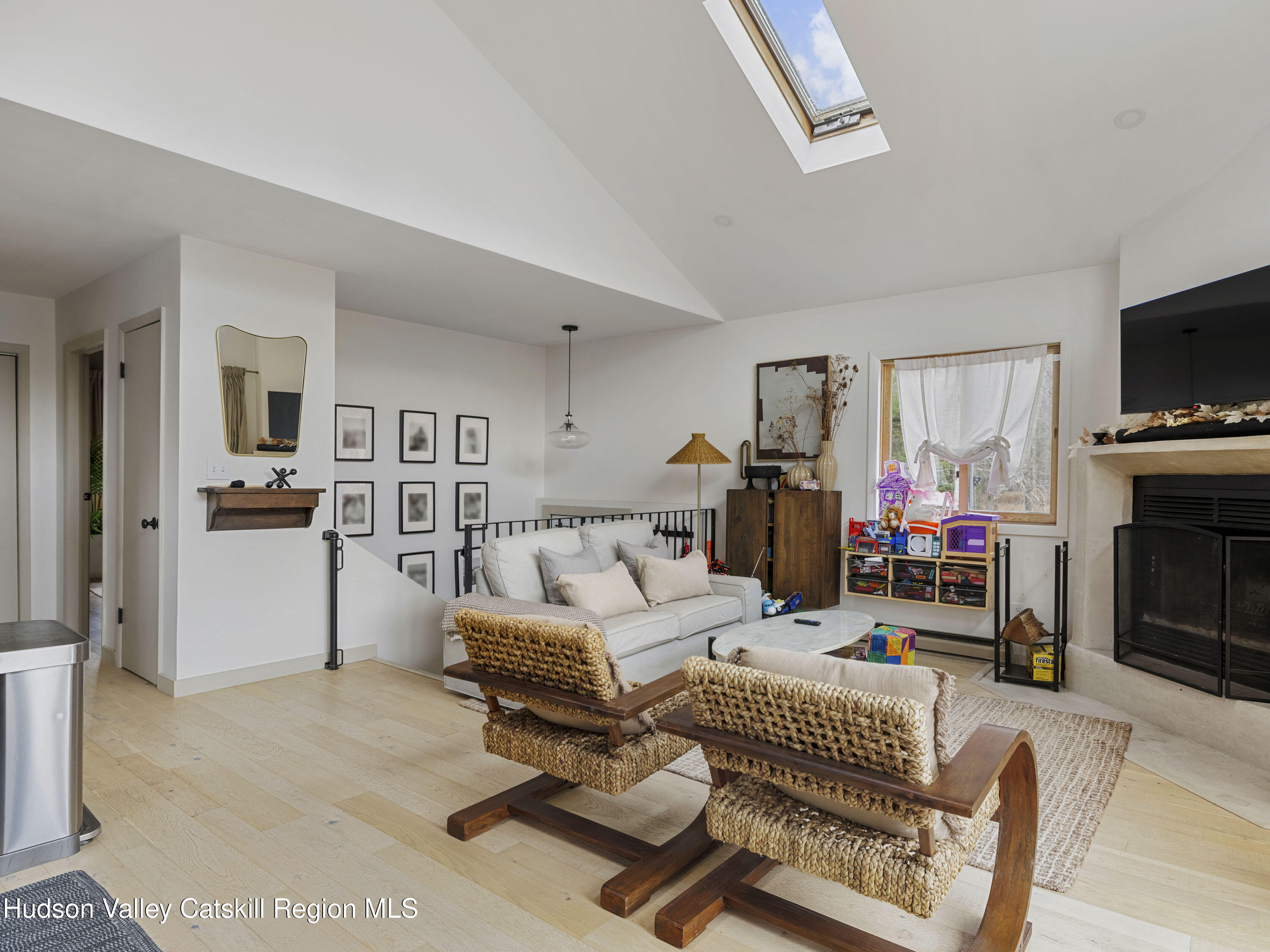 85 Bobillen Road Jewett, NY 12444 - Photo 3 of 59 a living room with furniture and a flat screen tv
