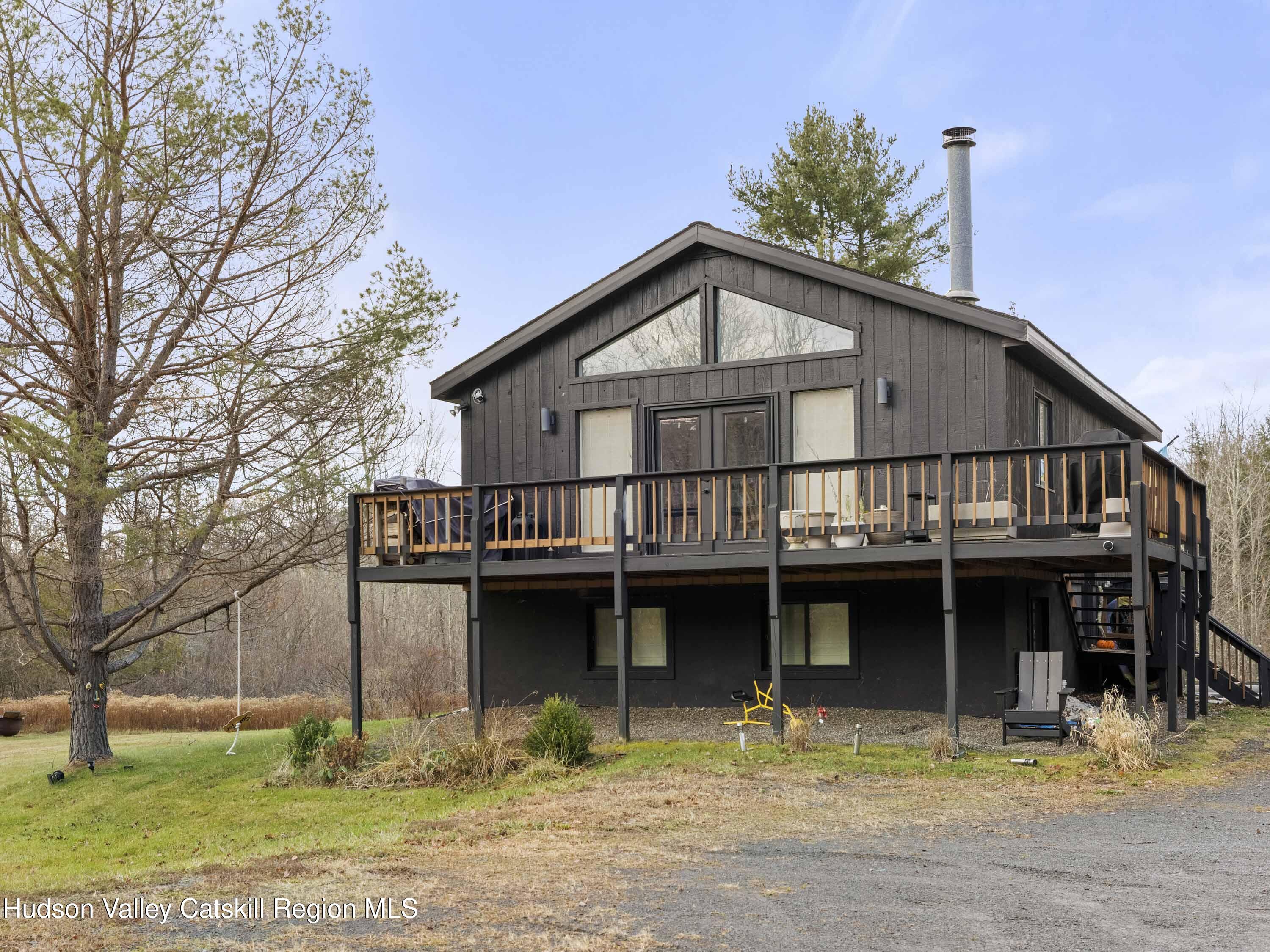 85 Bobillen Road Jewett, NY 12444 - Photo 49 of 59 a view of small house with yard and sitting area