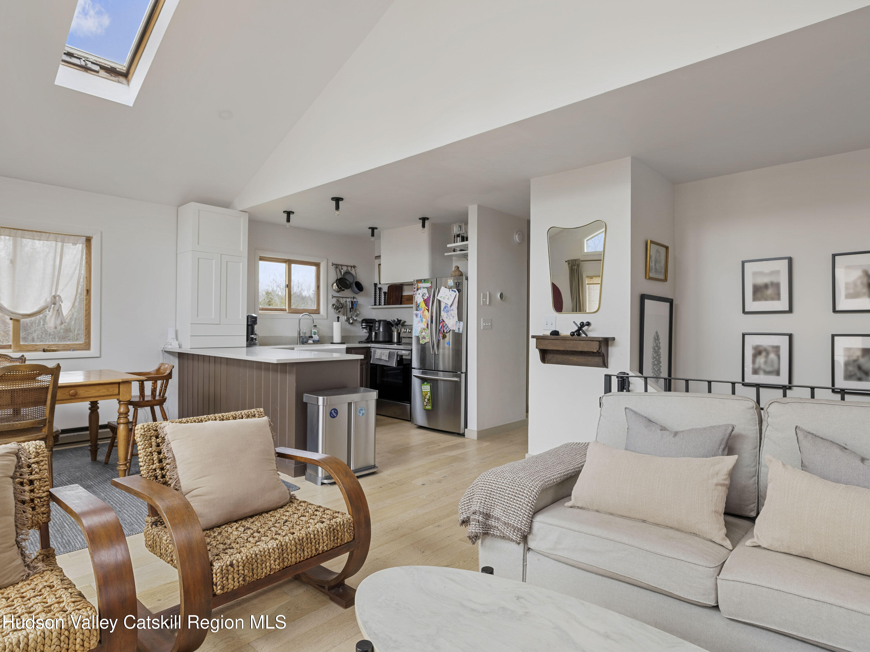 85 Bobillen Road Jewett, NY 12444 - Photo 6 of 59 a living room with furniture and kitchen view