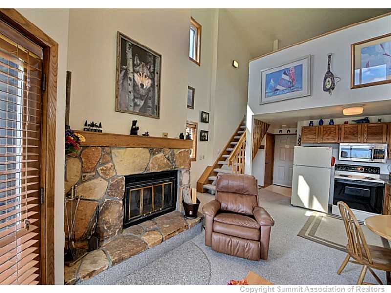 10000 Ryan Gulch Road, Unit 201G Silverthorne, CO 80498 - Photo 2 of 24 Living Room.