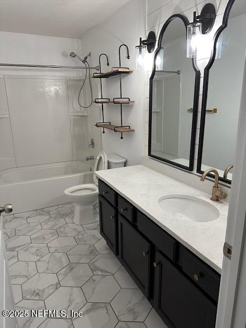 3022 Plantation Ridge Drive Green Cove Springs, FL 32043 - Photo 11 of 15 a bathroom with a sink a toilet and shower