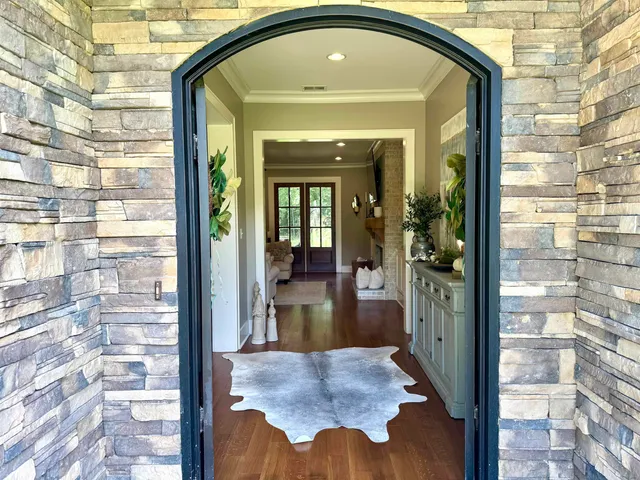 a view of livingroom with a balcony