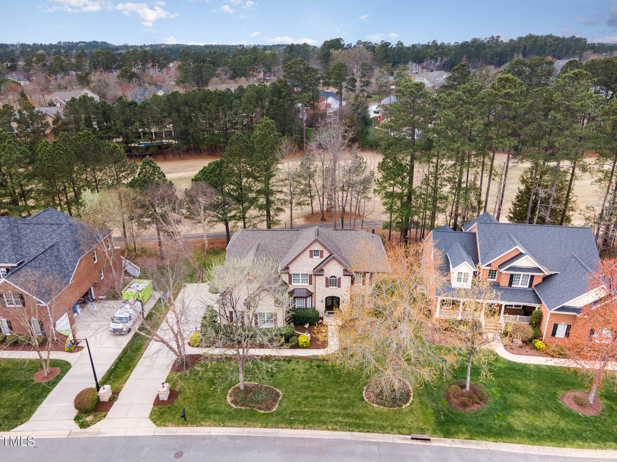10841 Round Brook Circle Raleigh, NC 27617 - Photo 2 of 44 an aerial view of multiple house