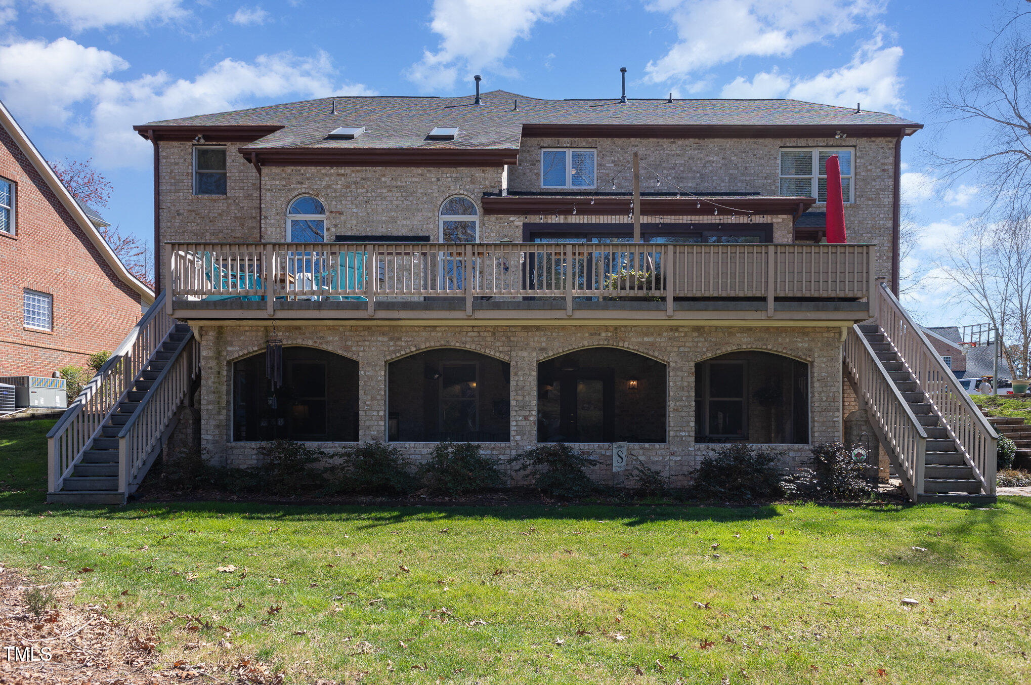 10841 Round Brook Circle Raleigh, NC 27617 - Photo 42 of 44 a view of a house with a backyard