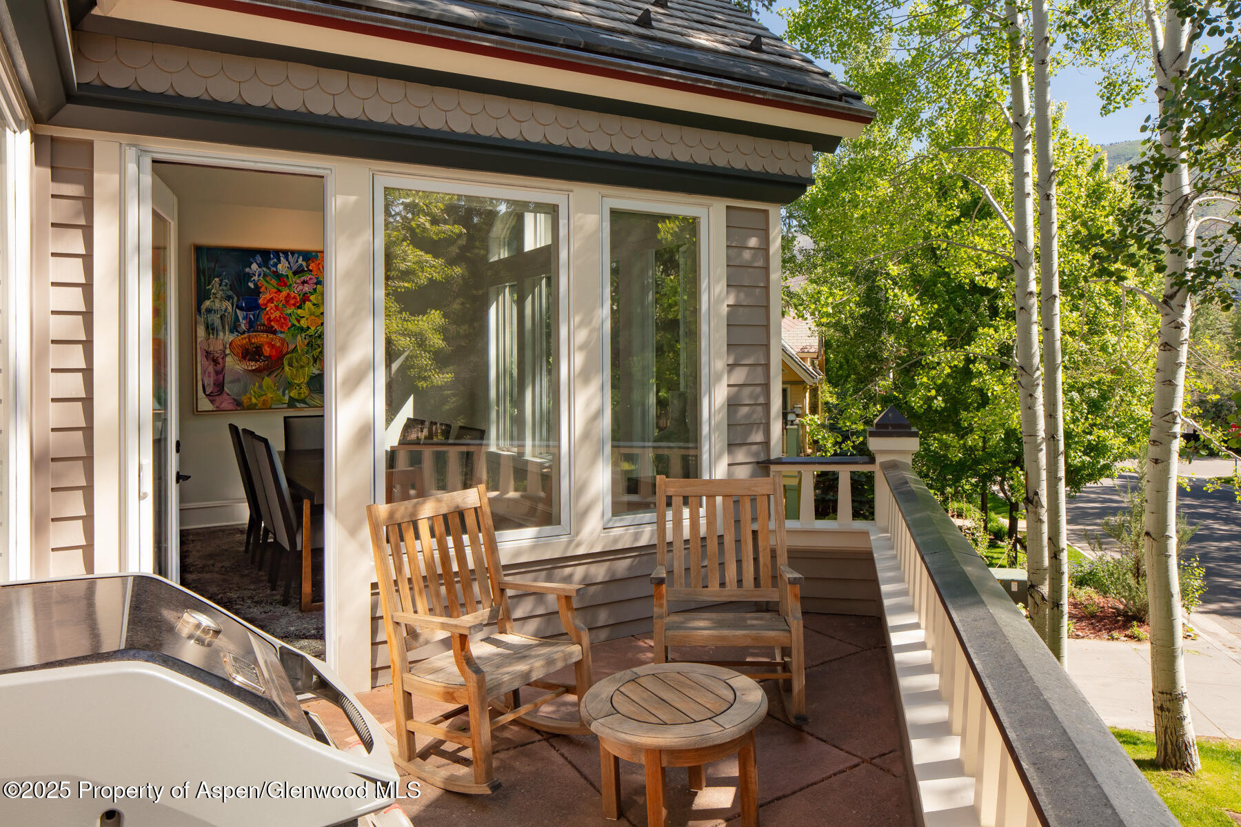 205 North 6th Street Aspen, CO 81611 - Photo 27 of 29 a view of balcony and patio