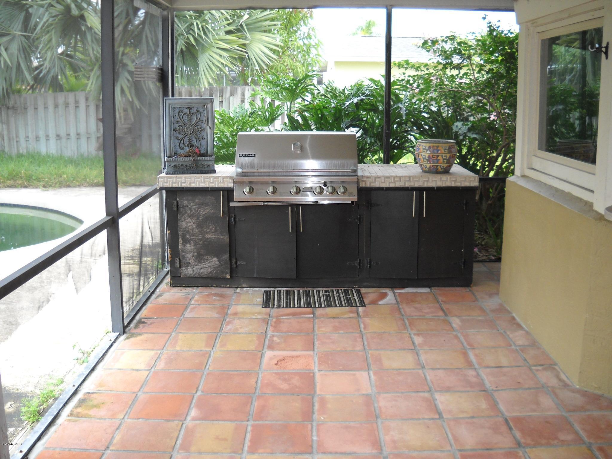 190 Sand Pine Road Indialantic, FL 32903 - Photo 18 of 21 Outdoor gas grill
