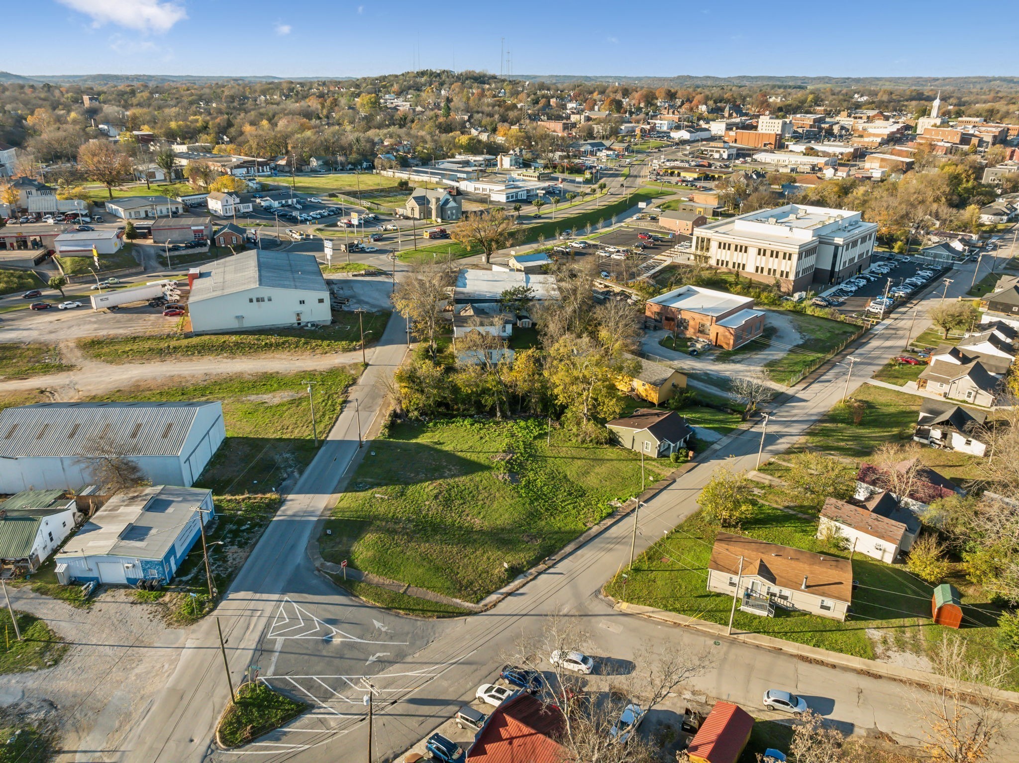115 Cemetery Street Columbia, TN 38401 - Photo 8 of 8 an aerial view of residential houses with outdoor space
