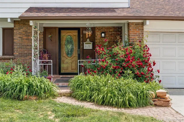 a front view of a house with a porch