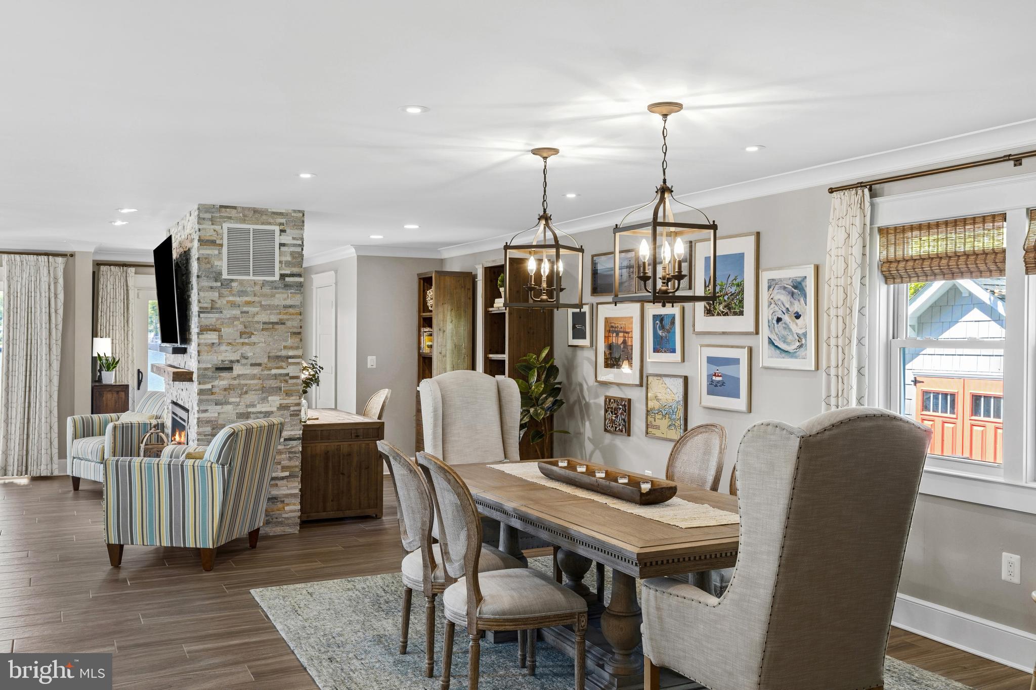 7989 East Riverside Drive Pasadena, MD 21122 - Photo 12 of 44 Dinning Room with Natural Light