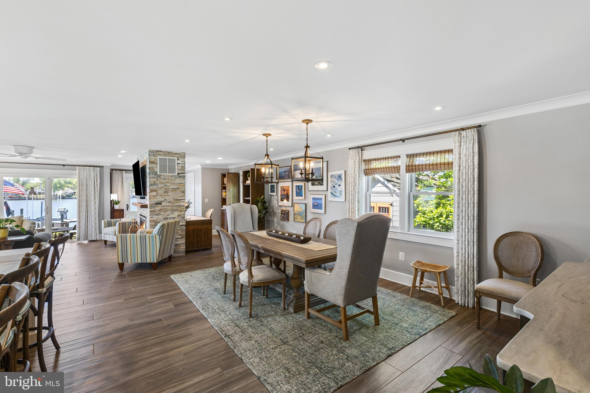 7989 East Riverside Drive Pasadena, MD 21122 - Photo 13 of 44 Designer Tile Flooring — Main Level