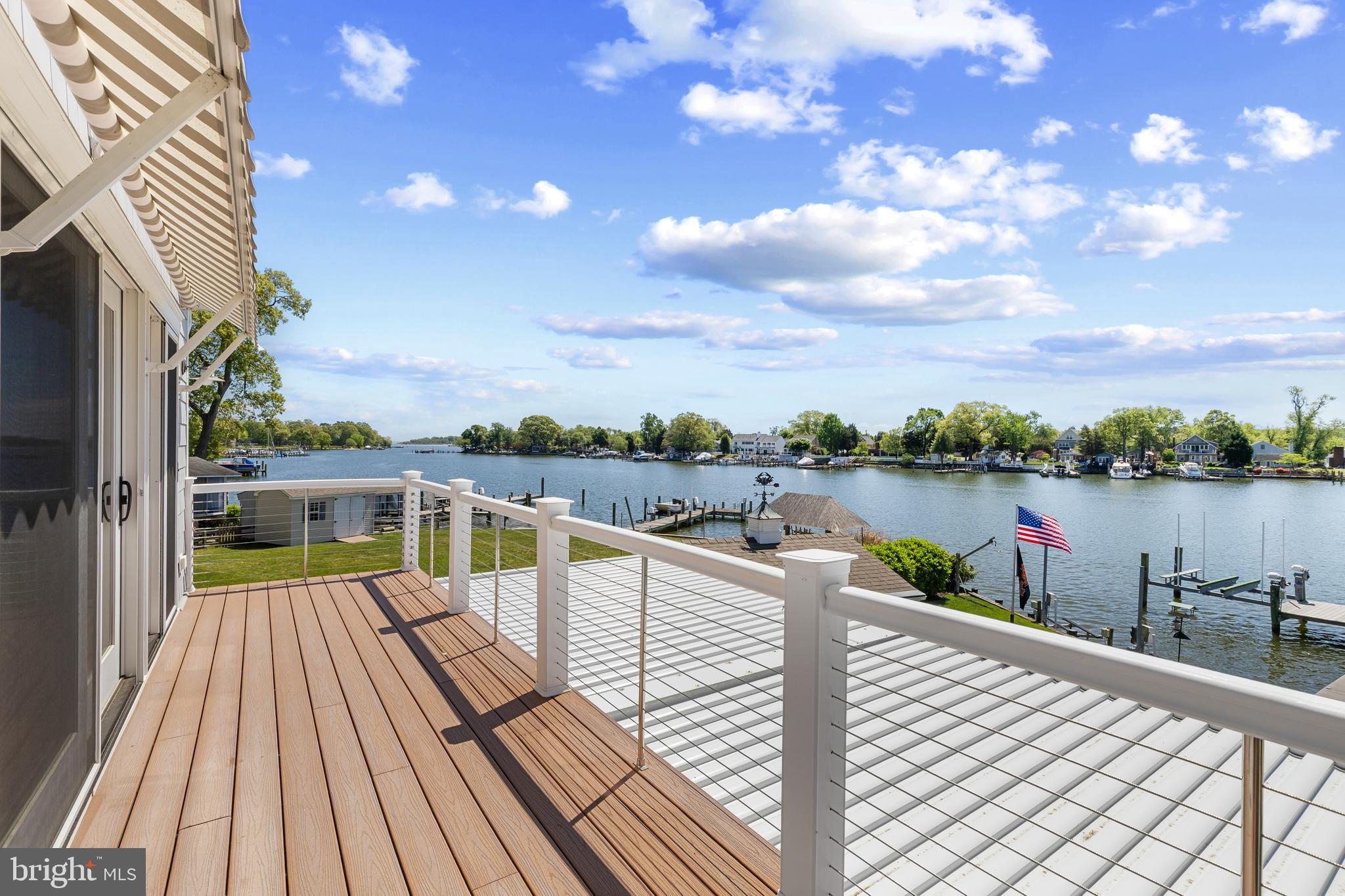 7989 East Riverside Drive Pasadena, MD 21122 - Photo 25 of 44 Primary Suite — Private Balcony