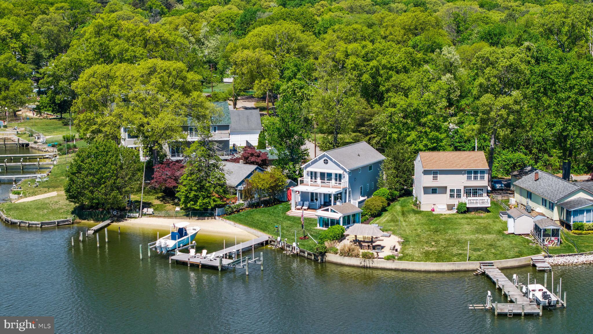 7989 East Riverside Drive Pasadena, MD 21122 - Photo 43 of 44 Back Creek Waterfront Perfection