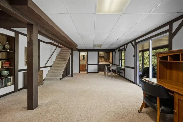 a view of an empty room with window