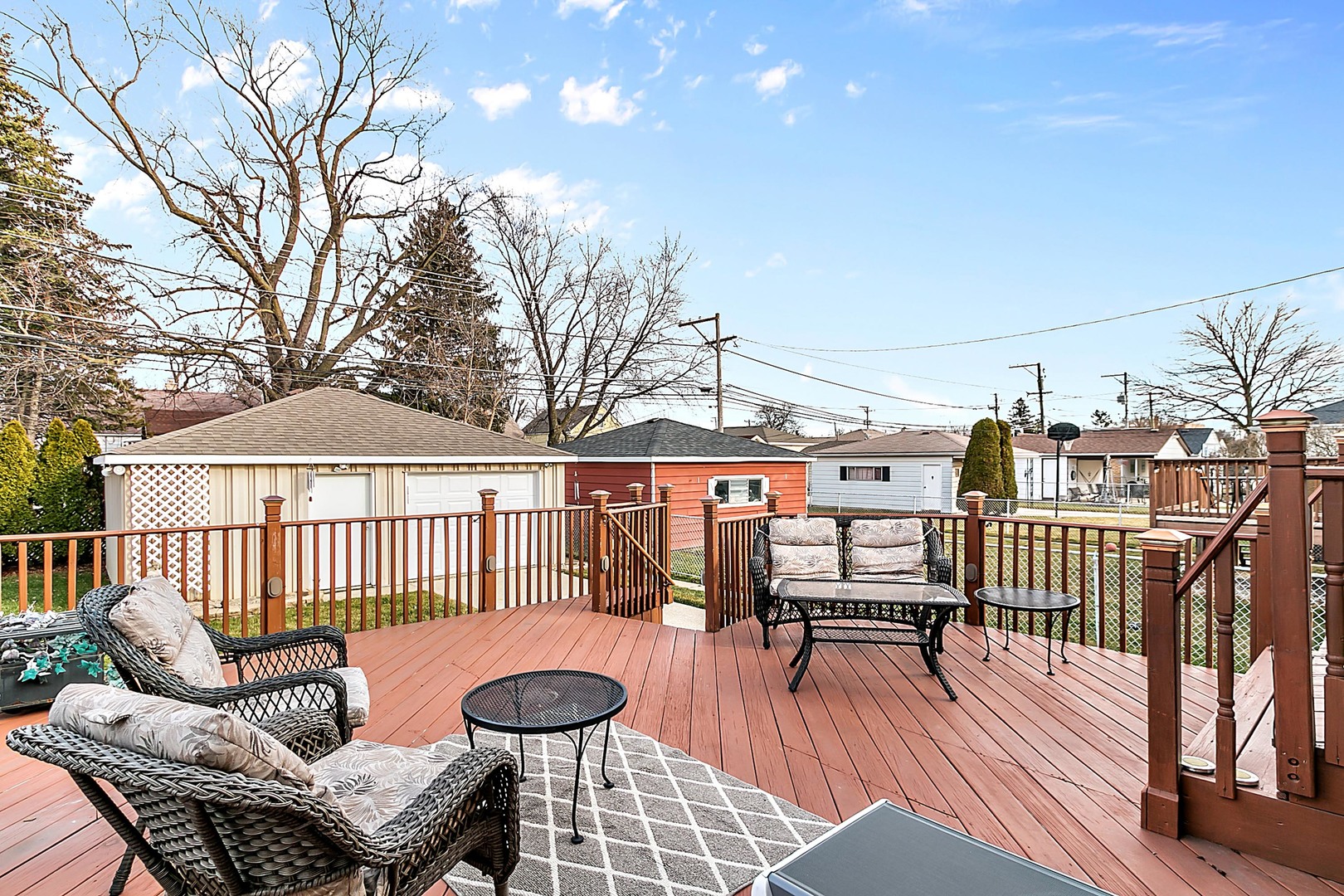 4031 Custer Avenue Lyons, IL 60534 - Photo 2 of 19 a view of a roof deck with furniture
