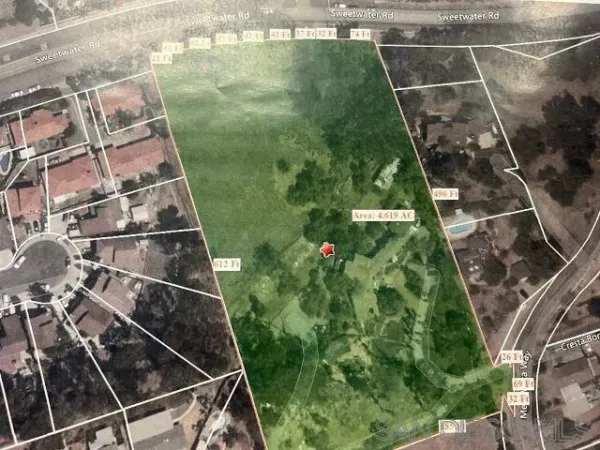 a backyard of a house