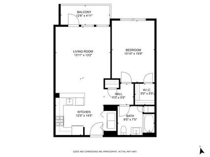 a picture of a bench in front of door