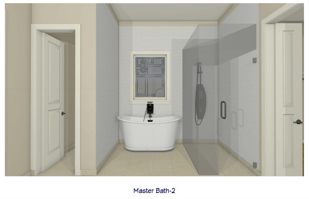 6513 Lockheed Avenue, Unit A Dallas, TX 75209 - Photo 11 of 22 a bathroom with a sink a toilet a mirror and shower