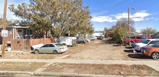 a car parked on the side of the road