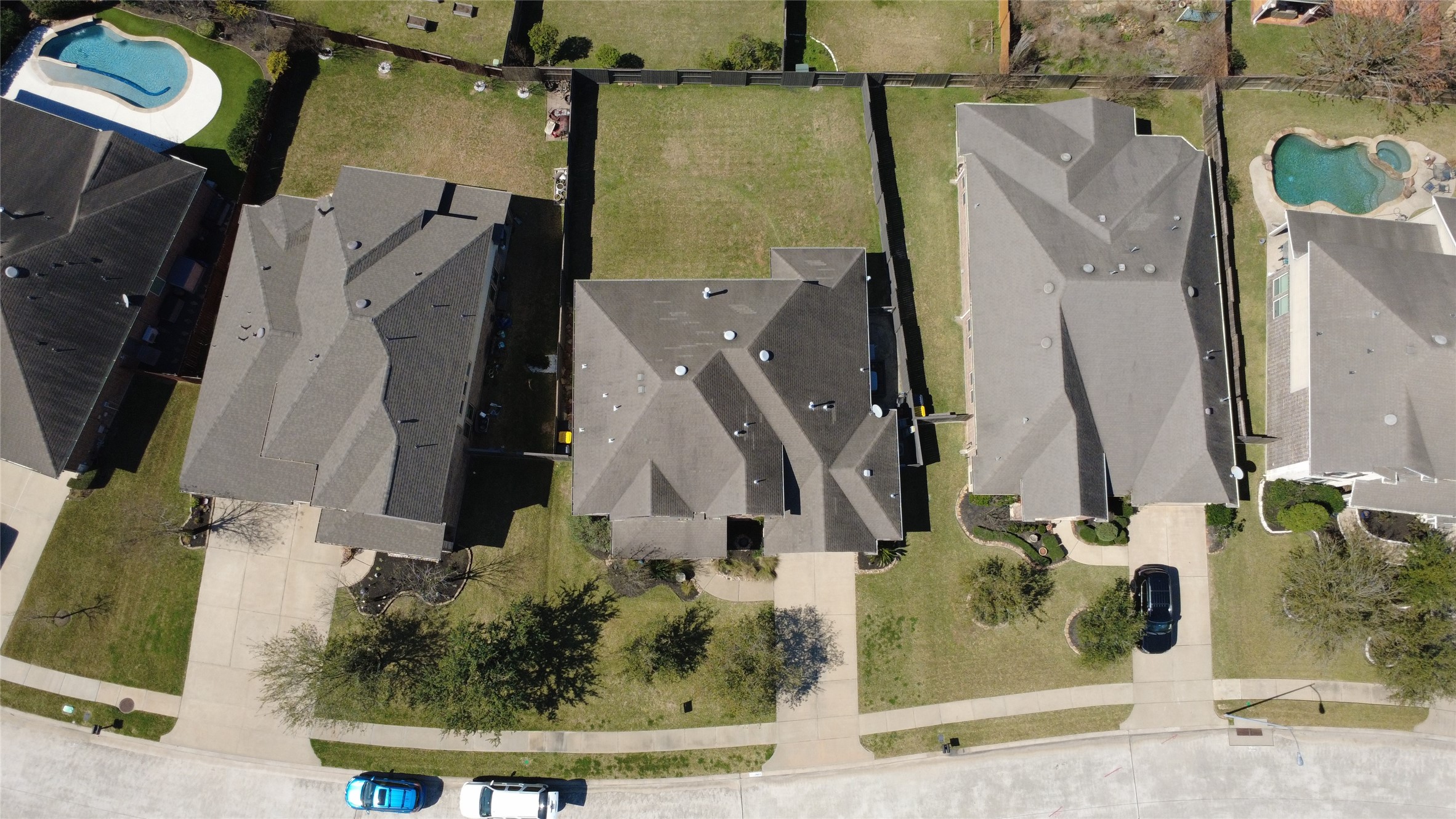 12602 Spellbrook Point Lane Tomball, TX 77377 - Photo 46 of 47 an aerial view of a house