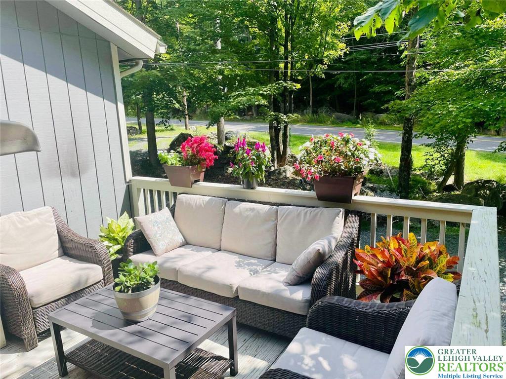 199 North Northgate Road Lake Ariel, PA 18436 - Photo 2 of 35 a view of a two chairs in the roof deck