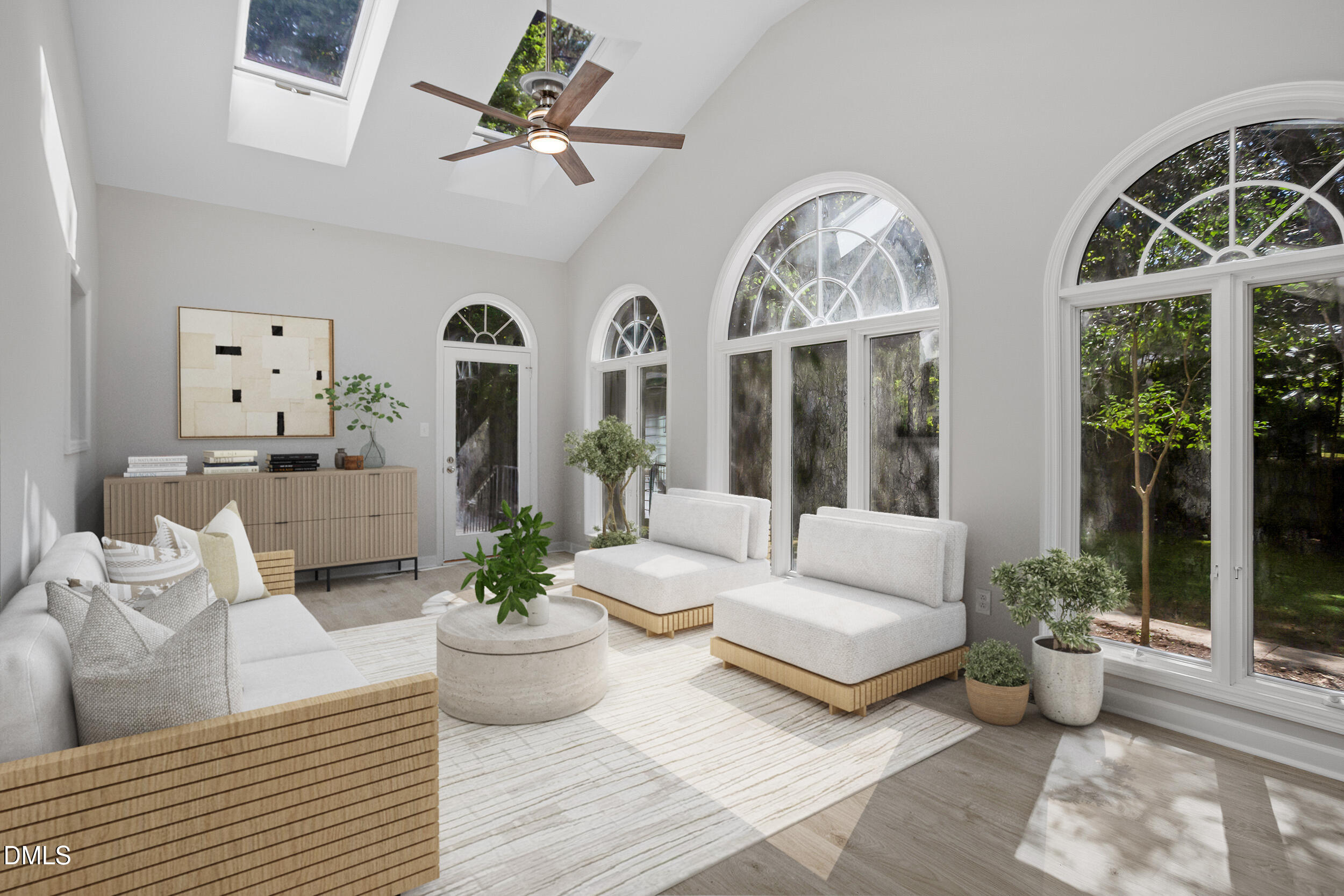 1103 Suterland Road Cary, NC 27511 - Photo 2 of 21 a living room with furniture chandelier and a large window