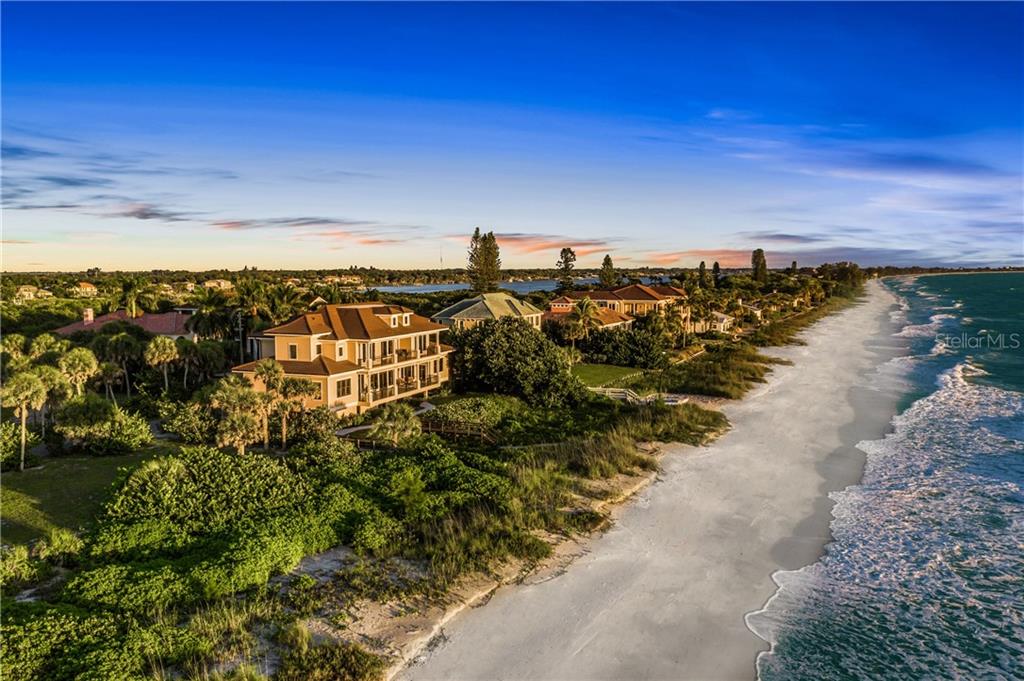 2905 Casey Key Road Nokomis, FL 34275 - Photo 1 of 1 Welcome to Beach Dream, a new construction custom home on its own private beach.