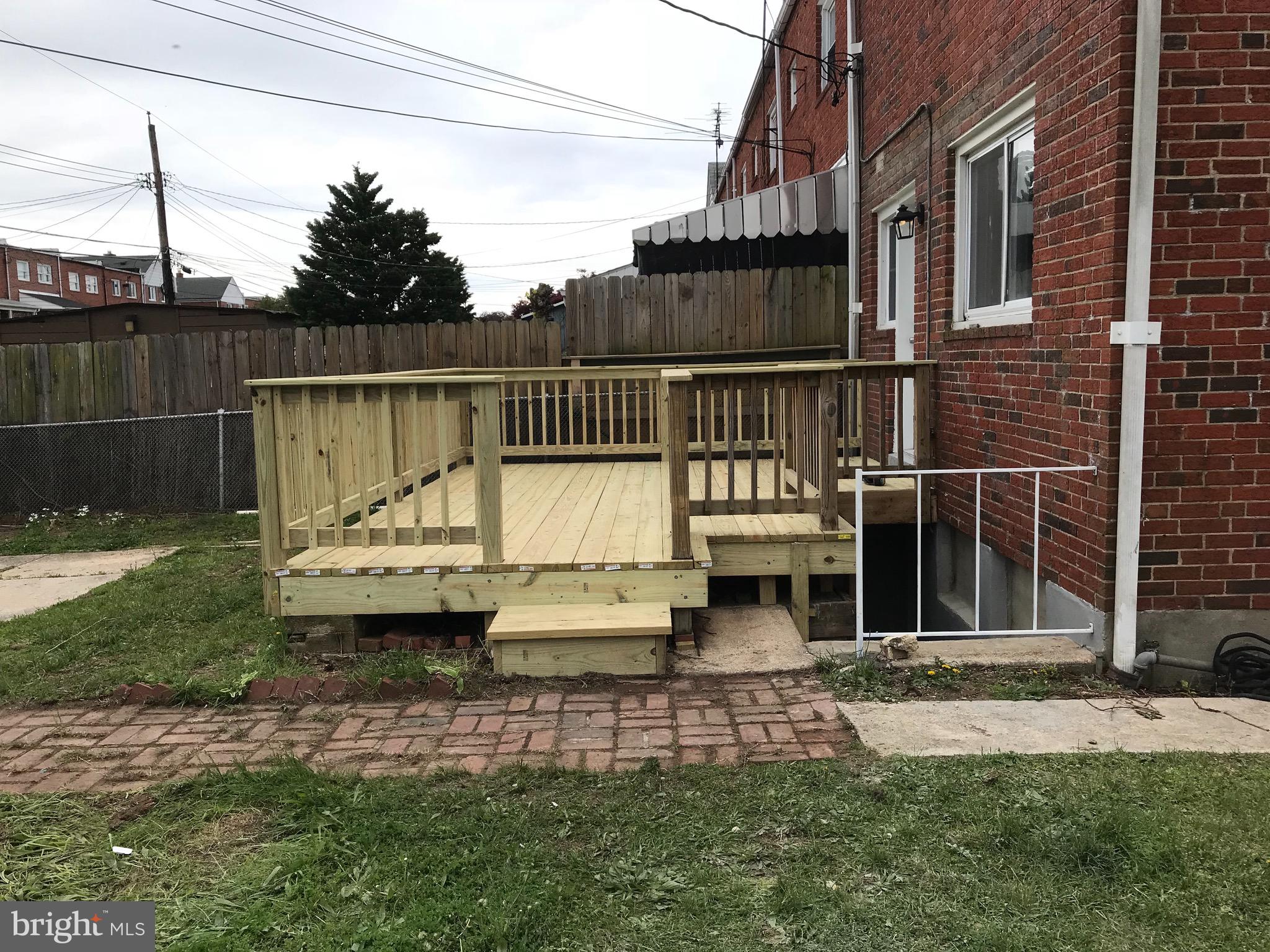 7810 Rockbourne Road Baltimore, MD 21222 - Photo 8 of 59 Deck access from yard